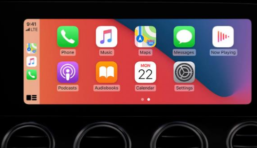 甘洛apple维修网点分享如何将iPhone连接到CarPlay 