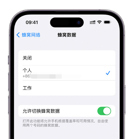 甘洛苹果维修服务分享如何在iPhone上使用双卡 