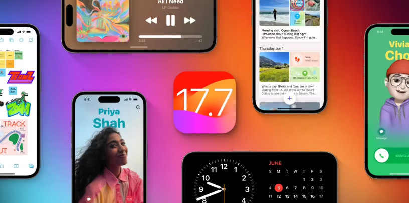 甘洛苹果手机维修分享苹果 iOS / iPadOS 17.7.1 正式版推送 